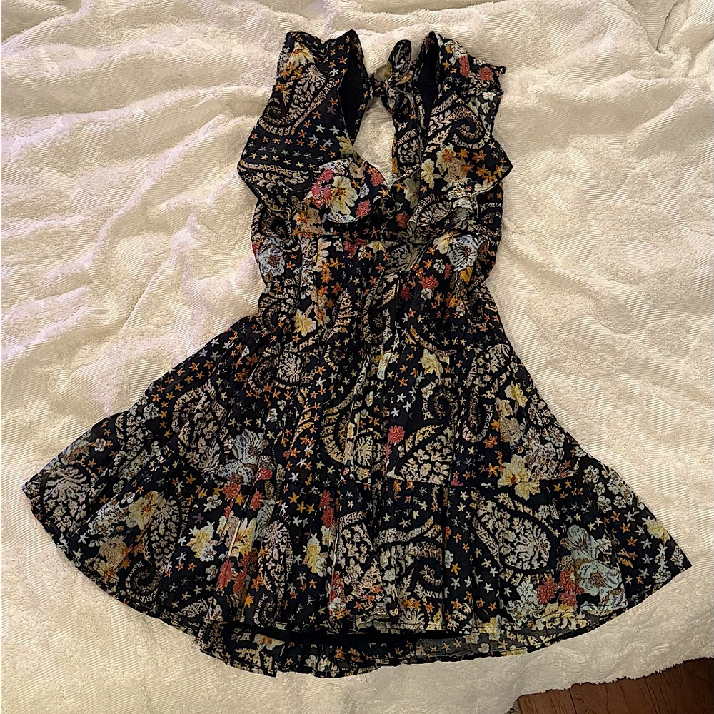 Free people colorful patterned sundress